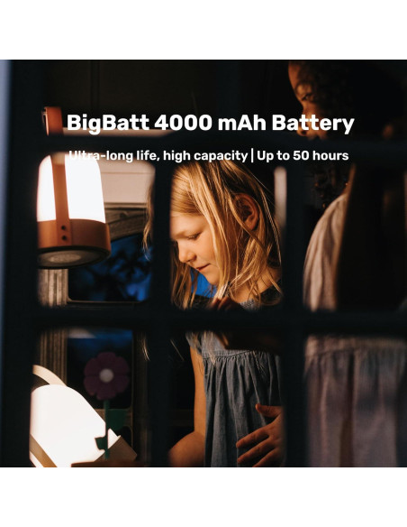 Lámpara de Mesa Portátil Bask Kin 3.0 Recargable 4000mAh