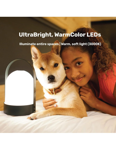 Lámpara de Mesa Portátil Bask Kin 3.0 Recargable 4000mAh