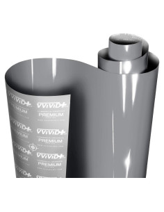 Vinilo Envoltura de Coche VViViD Ultra Gloss Gris 30.48x152.4cm