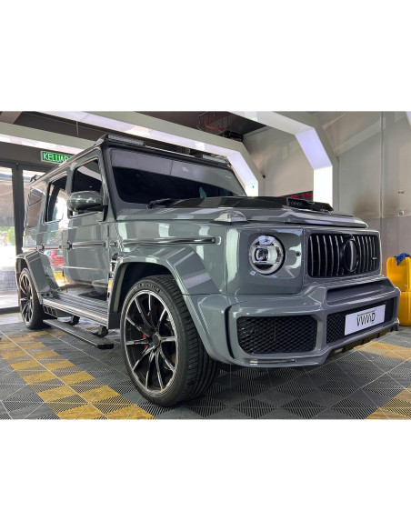 Vinilo Envoltura de Coche VViViD Ultra Gloss Gris 30.48x152.4cm