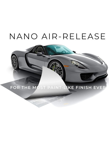 Vinilo Envoltura de Coche VViViD Ultra Gloss Gris 30.48x152.4cm