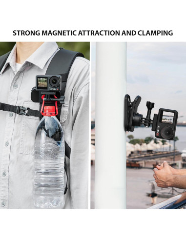 Soporte Clip de Mochila STARTRC para DJI Pocket 3 - Rotación 360