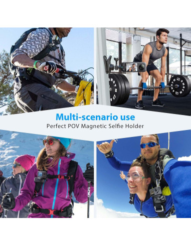 Soporte Clip de Mochila STARTRC para DJI Pocket 3 - Rotación 360