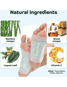 Almohadillas Limpiadoras para Pies Bandoo - 30 Unidades 2