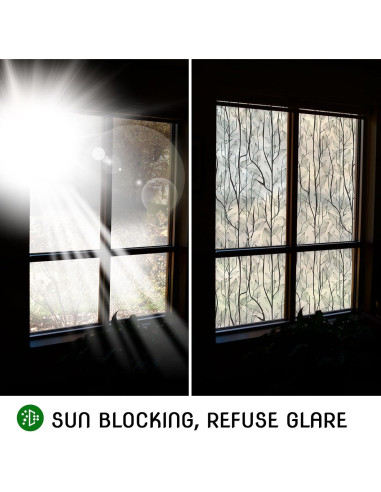 Película de Ventana DKTIE Privacidad 0.89m Verde Oscuro