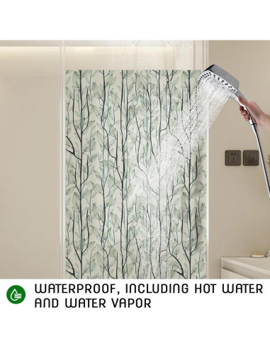 Película de Ventana DKTIE Privacidad 0.89m Verde Oscuro