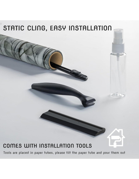 Película de Ventana DKTIE Privacidad 0.89m Verde Oscuro