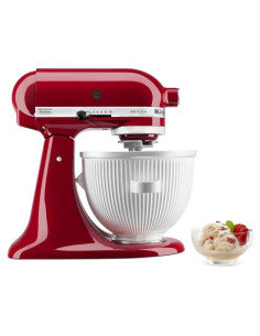 Accesorio para Hacer Helados KitchenAid KSMICM, 1.89L, Blanco