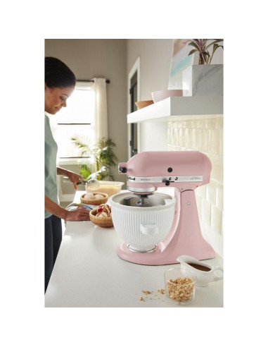 Accesorio para Hacer Helados KitchenAid KSMICM, 1.89L, Blanco