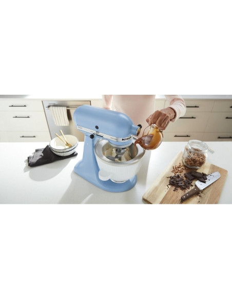 Accesorio para Hacer Helados KitchenAid KSMICM, 1.89L, Blanco