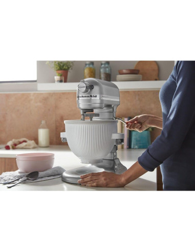 Accesorio para Hacer Helados KitchenAid KSMICM, 1.89L, Blanco