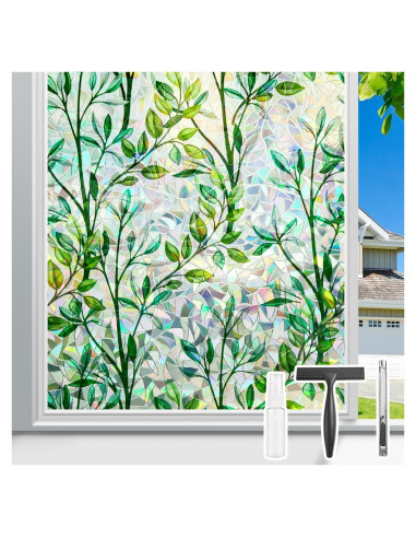 Película de Privacidad para Ventanas Donox 44.5x198 cm Anti-UV