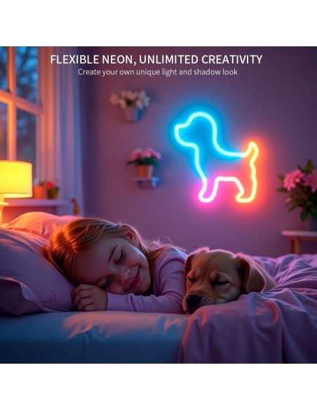 Cinta de Neón LED RGB 1M Xnbada D13 50 LEDs/m IP67