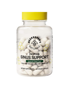 Suplemento Natural Beekeeper's Naturals para Senos 60 cápsulas