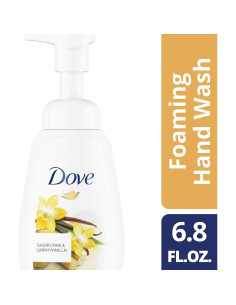 Jabón Espumoso para Manos Dove 192g Caña de Azúcar y Vainilla 2
