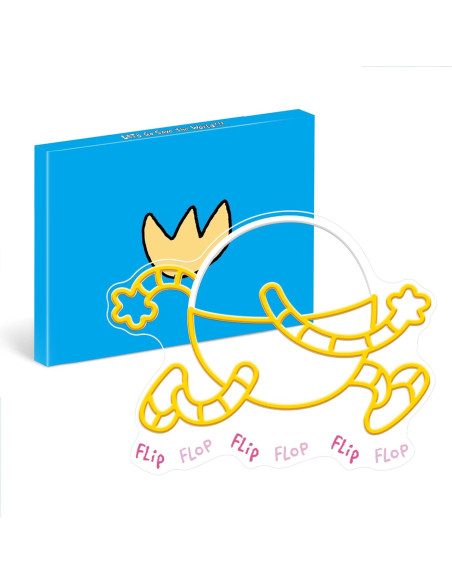 Luz de neón LED Dog Man 80-HD - Decoración de pared 35.6x28.4 cm