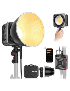 ZHIYUN Molus G200 Luz de Video 200W LED Bi-Color 2700-6500K
