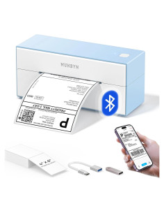 Impresora de Etiquetas Térmicas Bluetooth MUNBYN 4x6, 1.37kg