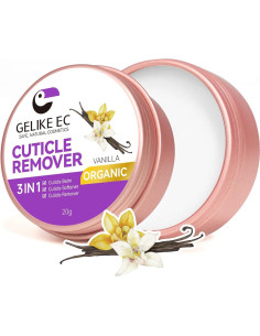Gelike EC Crema Removedora de Cutículas Vainilla 32g - Cuidado de Uñas 2