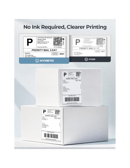 Impresora de Etiquetas Térmicas Bluetooth MUNBYN 4x6, 1.37kg