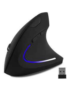 Ratón Vertical Inalámbrico Ergonómico XINGBAOKEJI Negro 2.4G
