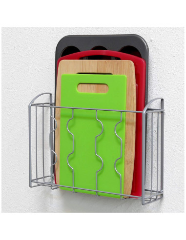 Organizador sobre puerta SimpleHouseware 12.45"x18.5" Plata