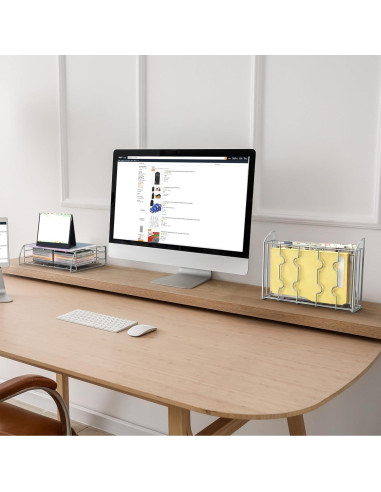 Organizador sobre puerta SimpleHouseware 12.45"x18.5" Plata