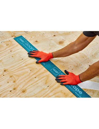 Cinta de Costura para Techo GAF 10.16 cm x 20.42 m - Impermeable