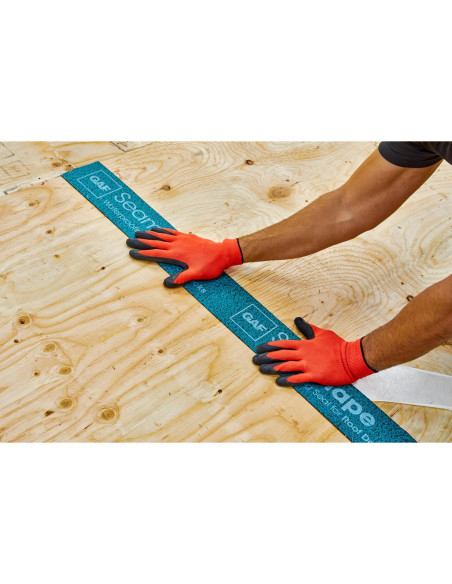Cinta de Costura para Techo GAF 10.16 cm x 20.42 m - Impermeable