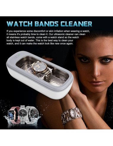 Limpiador Ultrasónico de Joyería KEYSKY 300ML - Limpieza Rápida