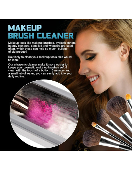 Limpiador Ultrasónico de Joyería KEYSKY 300ML - Limpieza Rápida