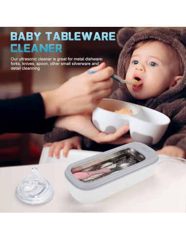 Limpiador Ultrasónico de Joyería KEYSKY 300ML - Limpieza Rápida