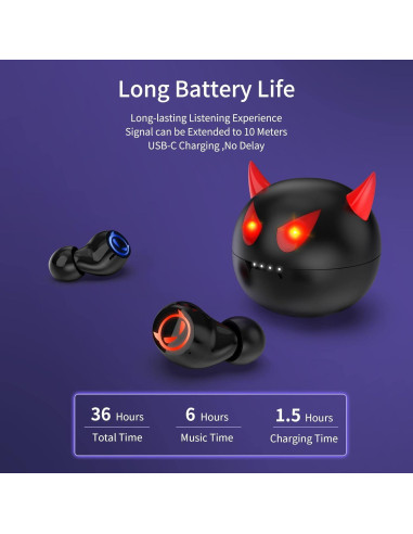 Auriculares Inalámbricos Bluetooth Amaface V para Niños - Estéreo IPX5