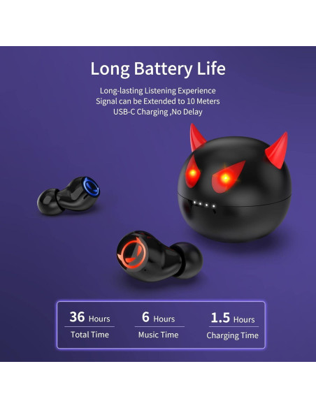 Auriculares Inalámbricos Bluetooth Amaface V para Niños - Estéreo IPX5