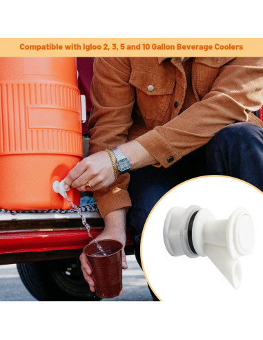 Grifo de Reemplazo Omoojee para Enfriadores Igloo 3 Paquetes