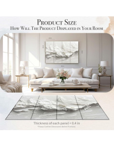 Paneles Acústicos Decorativos 121.92x81.28cm Tormenta Silenciosa 2