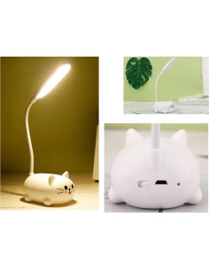 Lámpara de Escritorio LED Genyerl GY-Gato Plegable USB 3W 2