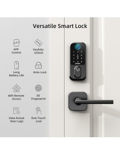Cerradura Inteligente NUTOMO M3 con Huella Digital y APP 2
