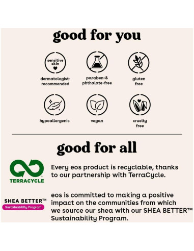 Aceite de Afeitar eos Cachemira 177 ml - Hidratante y Calmante