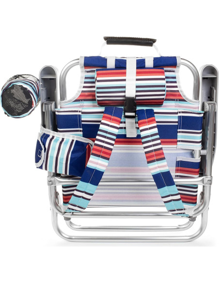 Silla de Playa Plegable para Niños Homevative Azul Laguna