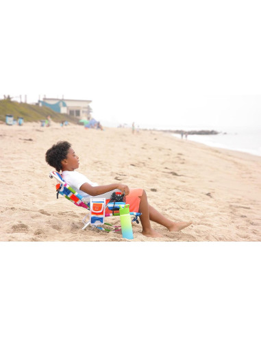 Silla de Playa Plegable para Niños Homevative Azul Laguna