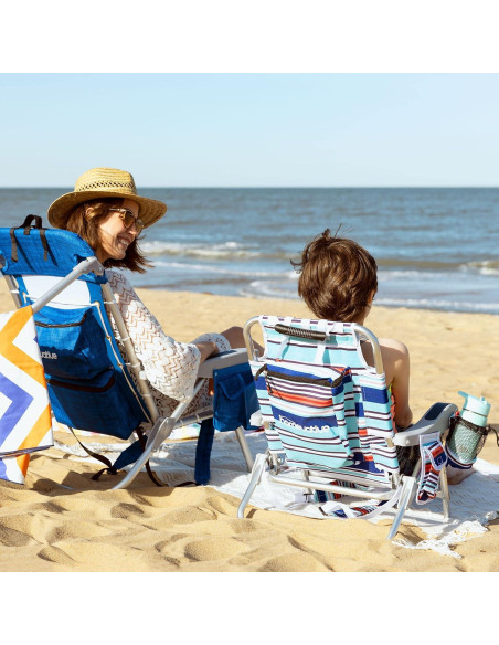 Silla de Playa Plegable para Niños Homevative Azul Laguna