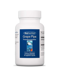 Cápsulas de Extracto de Semilla de Uva 300mg - 90 Unidades