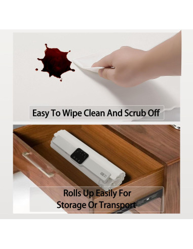 Bandeja Calentadora Eléctrica BTUP 66x39cm 5 Temperaturas Crema