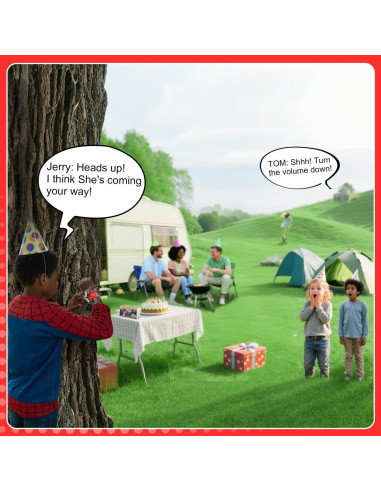 Walkie Talkies para Niños Qichuang MQ-21B Alcance 914m