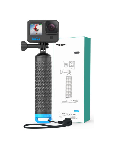 Agarradera Flotante Impermeable Wealpe para GoPro y DJI Osmo