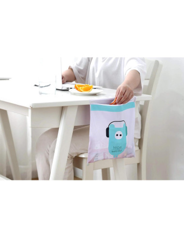 45 Bolsas de Basura Portátiles Starryland Impermeables 30x24.9cm