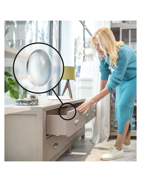 Bumpers Transparentes Slipstick 20 Piezas 1.27 cm Silicona