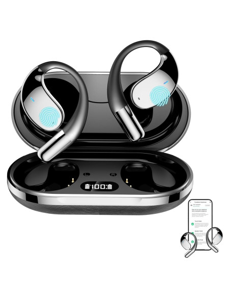 Auriculares Traductores 3 en 1 CHUNMU Negro, 150 Idiomas Auriculares Traductores 3 en 1 CHUNMU Negro, 150 Idiomas