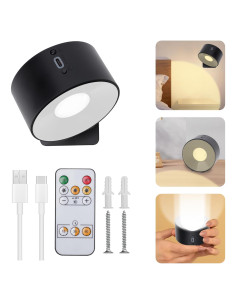 Aplique de Pared Recargable Rihvy 3 Temperaturas Dimmable